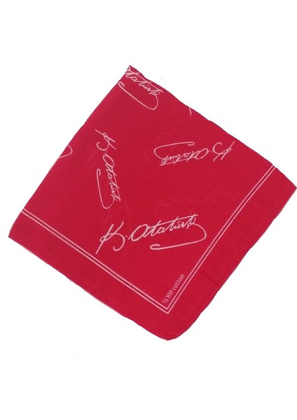 Atatürk Imzalı Bandana