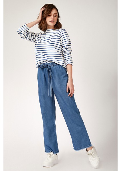 6469 Bol Paça Jeans Pantolon