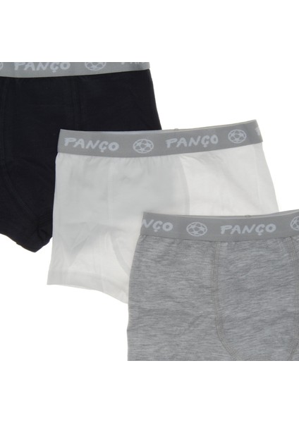 Erkek Çocuk Boxer 3 Adet Pamuk ve Elastan Karışımı Rahat Tasarım modelleri