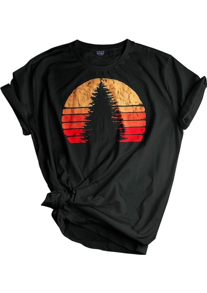 Genıus Store Erkek Outdoor Baskılı T-Shirt