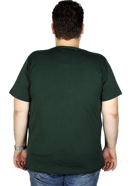 Büyük Beden Erkek Tshirt Bisiklet Yaka Basic 20031 Nefti fiyatları