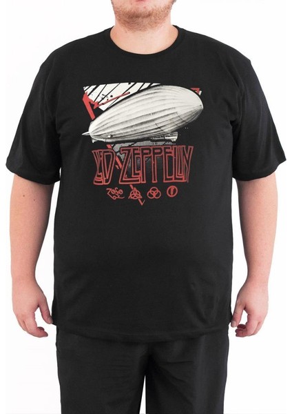 - LED Zeppelin Mothership 4xl Büyük Beden Tişört