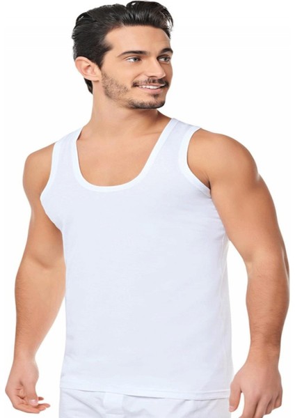 Seher Iç Giyim Erkek Penye %100 Pamuk Atlet 12'li Paket