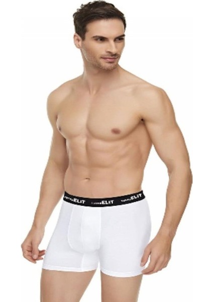 Iç Giyim Elit Modal Erkek Spor Boxer Külot Don 3'lü Paket