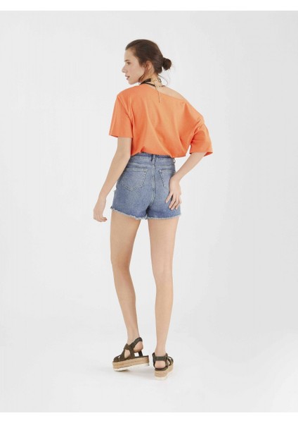 Denim Şort-Y9951002-089
