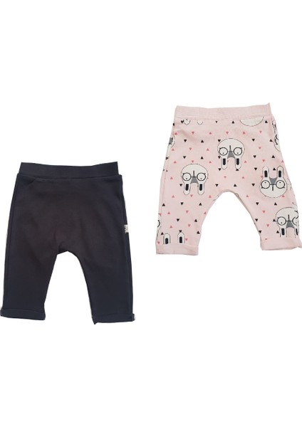 Tavşanlı Kız Bebek 2 Parça Alt