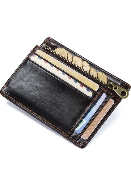 Super Slim Rfid Korumalı Deri Kartlık Cüzdan – Flerna