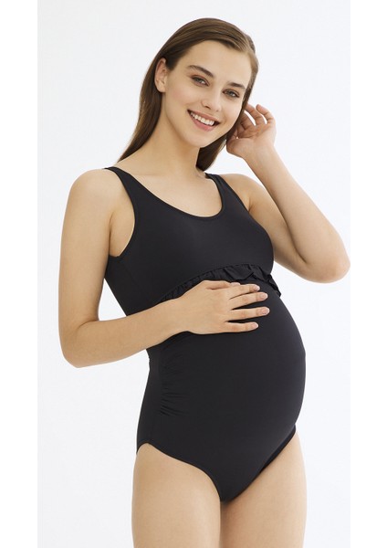 Siyah Basic Maternity Mayo fiyatları