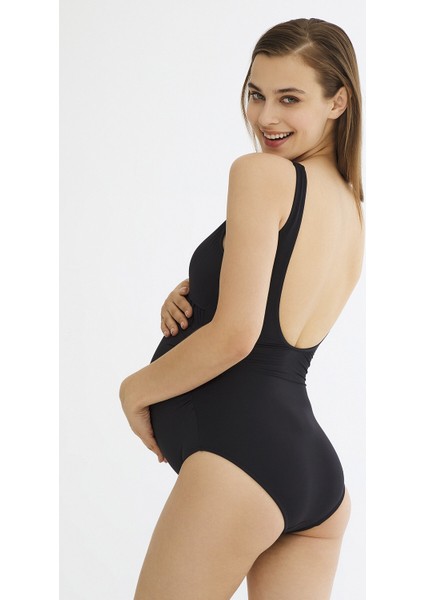 Siyah Basic Maternity Mayo modelleri