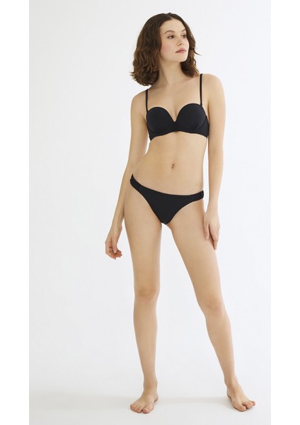 Siyah Basic Super Sexy Bikini Üstü fırsatları