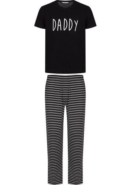 Siyah Famıly Erkek Dark Ss Pijama Takımı