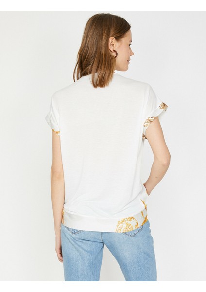 Kadın Desenli T-Shirt fırsatları