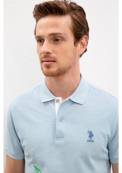 Erkek Açık İndigo T-Shirt 50219119-VR073 fiyatları