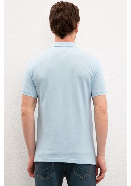 Erkek Açık İndigo T-Shirt 50219119-VR073 modelleri