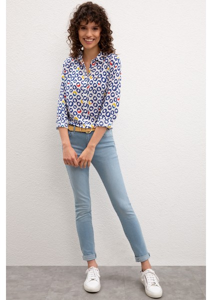 Kadın Denim Pantolon 50220163-DN0021