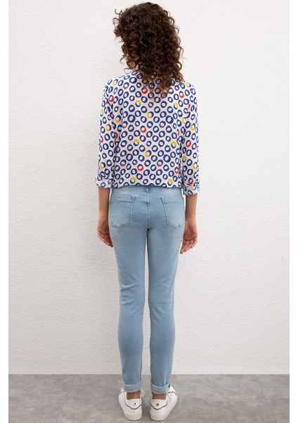 Kadın Denim Pantolon 50220163-DN0021 modelleri