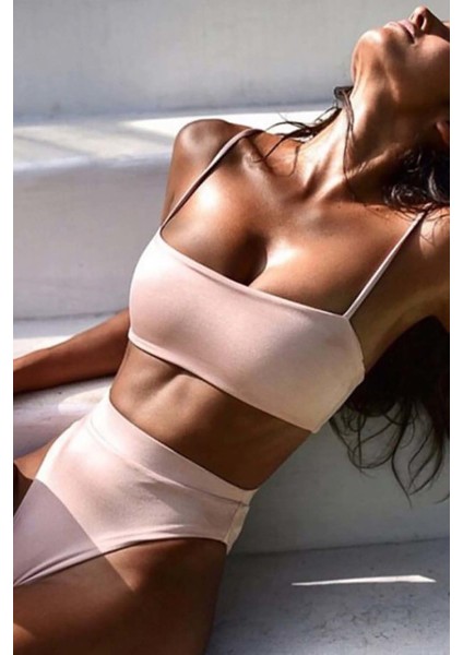 Yüksek Bel Bikini Takım