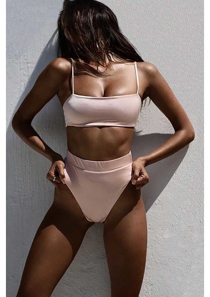 Yüksek Bel Bikini Takım