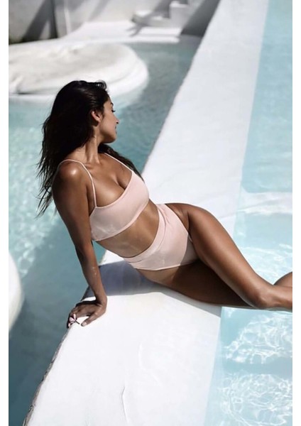 Yüksek Bel Bikini Takım