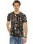 Cipo&Baxx CT560 El Boyama Simli Karanlık Kirli Renk T-Shirt 4