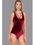 Desensiz U Yaka Kalın Askı Kadın Body / Bodysuit 289 2
