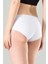 Yüksek Bel Slip Kadın Dikişsiz Lazer Külot 12597 4