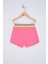 Kız Çocuk Pembe Örme Şort 50220386-VR041 2