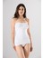 Büzgülü Straples Uzun 11040 Örme Seamless Dikişsiz Soft Basic Kadın Atlet 1
