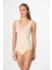Kalın Askılı 16428 Örme Seamless Dikişsiz Soft Basic Kadın Toparlayıcı Korse Atlet 3