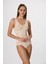 Kalın Askılı 16428 Örme Seamless Dikişsiz Soft Basic Kadın Toparlayıcı Korse Atlet 4