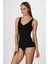 Kalın Askılı 16428 Örme Seamless Dikişsiz Soft Basic Kadın Toparlayıcı Korse Atlet 1