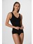Kalın Askılı 16428 Örme Seamless Dikişsiz Soft Basic Kadın Toparlayıcı Korse Atlet 3