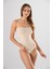 Büzgülü Straples Uzun 11040 Örme Seamless Dikişsiz Soft Basic Kadın Atlet 3