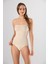 Büzgülü Straples Uzun 11040 Örme Seamless Dikişsiz Soft Basic Kadın Atlet 4