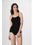 Ince Ip Askılı 16888 Örme Seamless Dikişsiz Soft Basic Kadın Parlak Korsajlı Korse Atlet 1