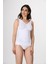 Kalın Askılı 16428 Örme Seamless Dikişsiz Soft Basic Kadın Toparlayıcı Korse Atlet 4