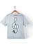 Kendim Seçtim I Love Music Sol Anahtarı Kulaklık Walkman 2 Çocuk T-Shirt 1