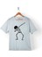 İskelet Dansı Dabbıng Skeleton Skull Kuru Kafa Çocuk T-Shirt 1
