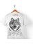 Göktürkçe Türk Bozkurt Wolf Kafa Çocuk T-Shirt 1