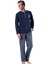 Prussian Blue Erkek Pijama Takımı 1