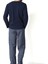 Prussian Blue Erkek Pijama Takımı 3