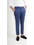 Kroko Kumaş Slim Fit Indigo Erkek Pantolon Riva 2