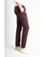 Slim Fit Yandan Cep Bordo Erkek Pantolon Bolu 3