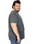 Büyük Beden Erkek Tshirt Bisiklet Yaka Basic 20031 Antramelanj 3