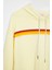 Evoyn Çizgili Sarı Kapüşonlu Sweatshirt 160327-1 3