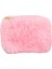 Peluş Pembe Makyaj Çantası 1