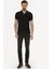 Pierre Cardin Erkek Siyah Slim Fit Polo Yaka Triko Kazak 50222958-VR046 4