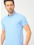 Comfort Erkek Mavi Polo Yaka T-Shirt 1