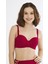 Bordo Basic Lotus Bikini Üstü 1
