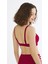 Bordo Basic Lotus Bikini Üstü 3